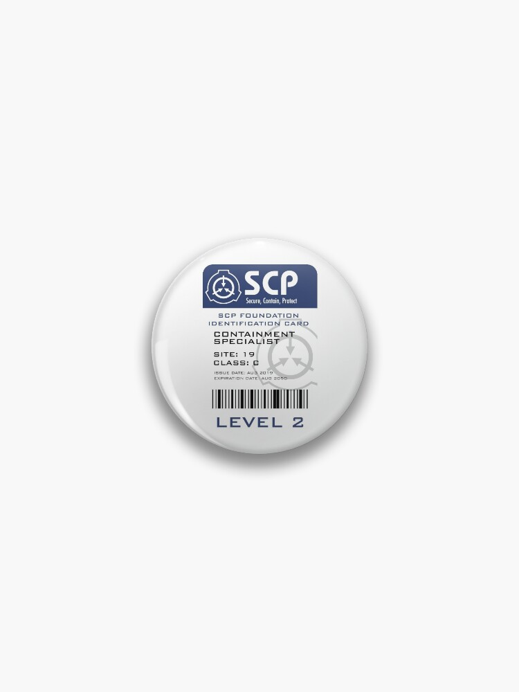 SCP Foundation Badge [SCP Foundation] Button