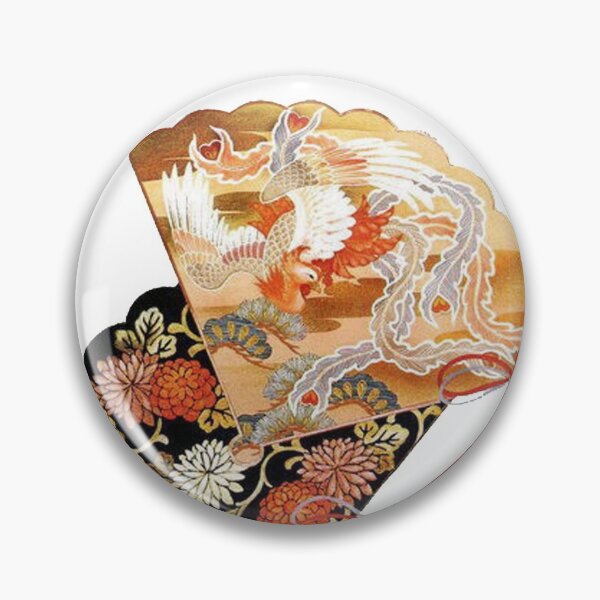 Item preview, Chinese ink painting - two silk fans painted designed and sold by Kallandra.