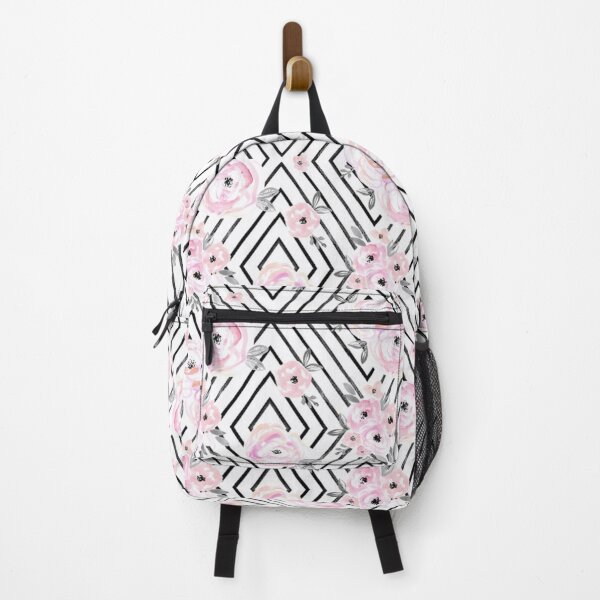 Item preview, Pink Floral Geometric designed and sold by Eagerly Elementary Music.