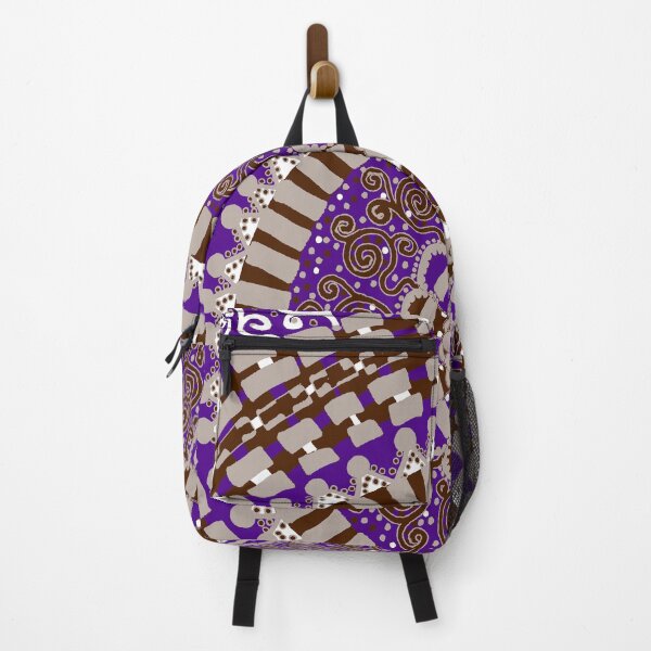 Item preview, Tan, Brown, and Purple Mandala designed and sold by Clare Wuellner.