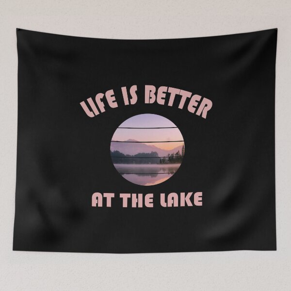 Item preview, Life Is Better At The Lake designed and sold by B3N-arts.