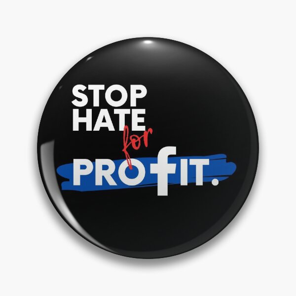 Item preview, Stop hate for profit, stop hate campaign designed and sold by suchadaga.