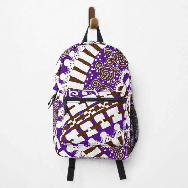 Item preview, Purple and Brown Mandala designed and sold by Clare Wuellner.