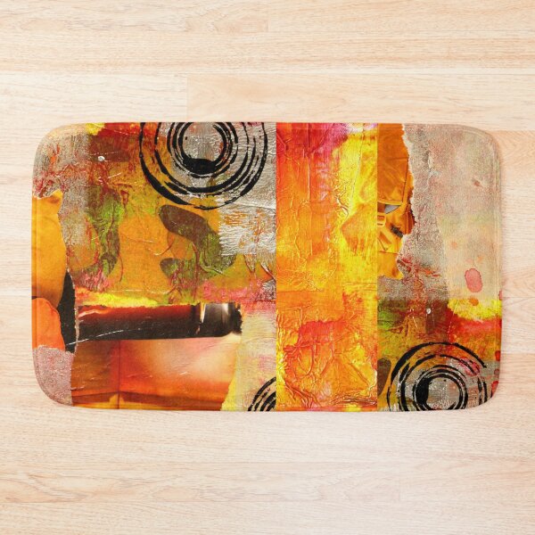 Artikelvorschau, Bold Color Modern Collage Art Muster entworfen und verkauft von NancyMerkle.