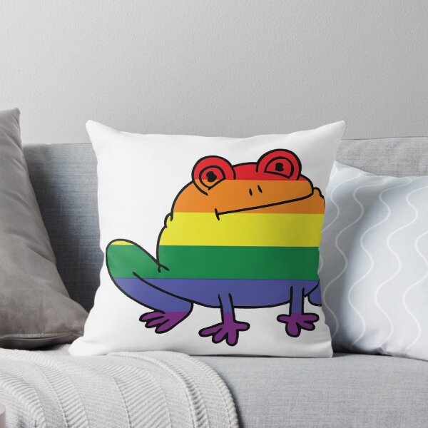 Item preview, Round Pride Frog! designed and sold by Kaytmars.
