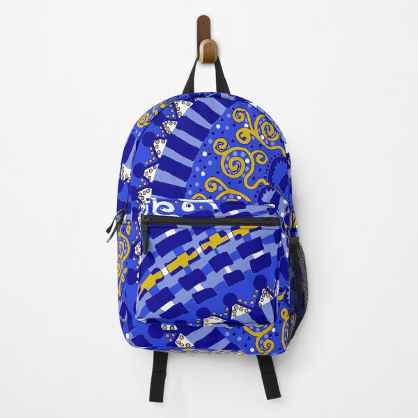 Item preview, Blue and Yellow Mandala designed and sold by Clare Wuellner.