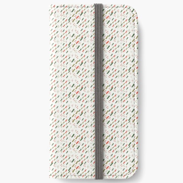 Coloured Cultural Fine Print iPhone Wallet