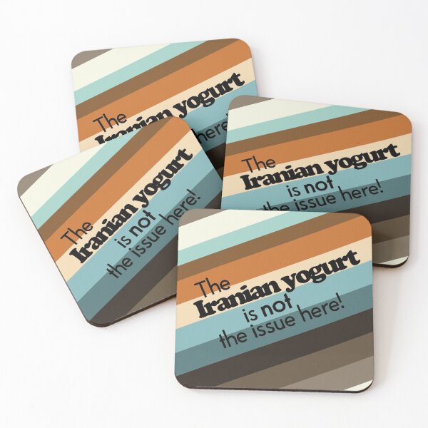 Item preview, The Iranian yogurt is not the issue here! designed and sold by Ash Foxglove.