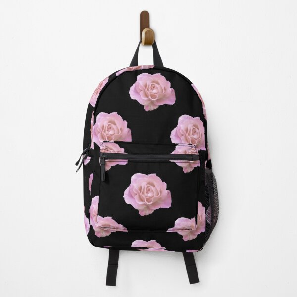 Item preview, Natural Looking Pink Rose Pattern (Big Pattern and black background) designed and sold by Pendy777.