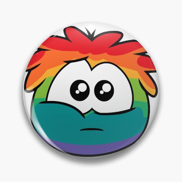 Item preview, Rainbow Puffle designed and sold by LeahGuo.