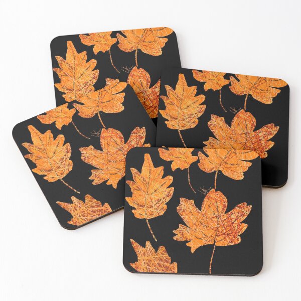 Item preview, Oak and Maple Leaves designed and sold by Helen Knecht.