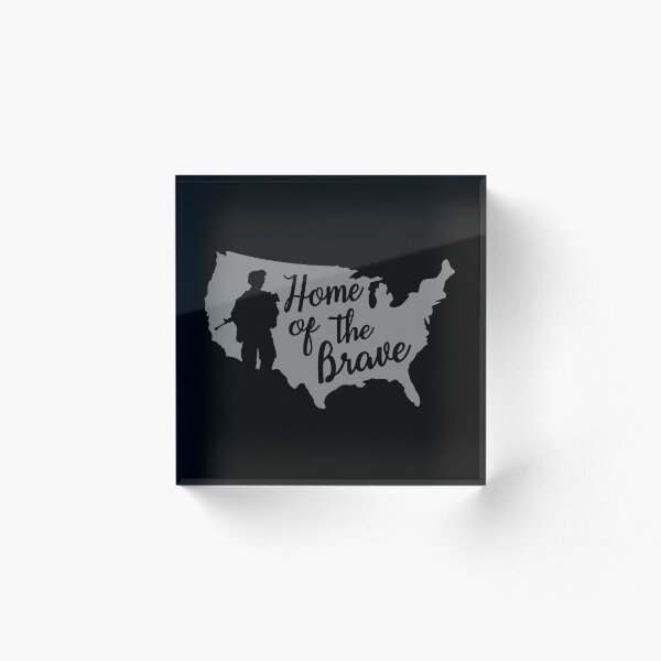 Item preview, Home of the Brave designed and sold by MonteGrosso.