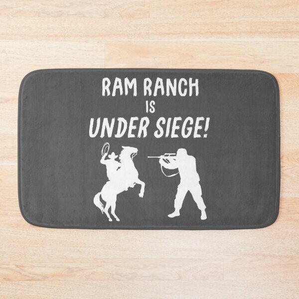 Item preview, Ram Ranch Is Under Siege! designed and sold by FuzzCanyon.
