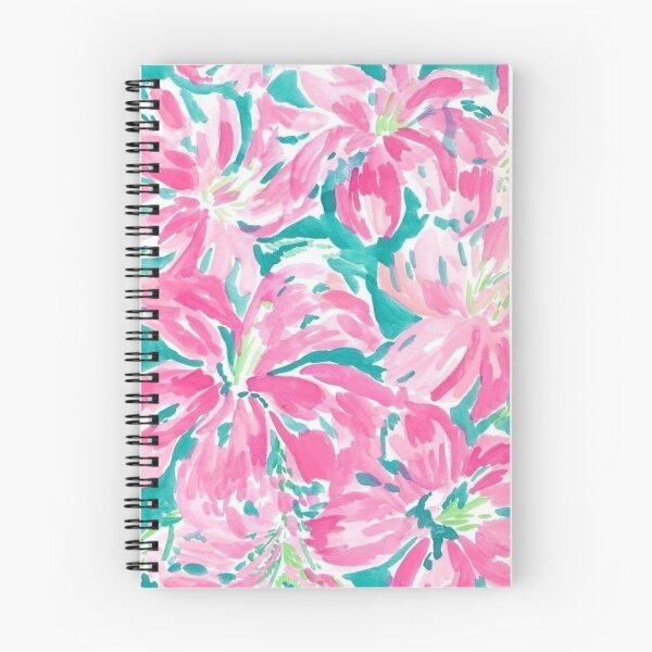 Item preview, Lilly-Inspired Pink and Green Watercolor Floral designed and sold by Eagerly Elementary Music.