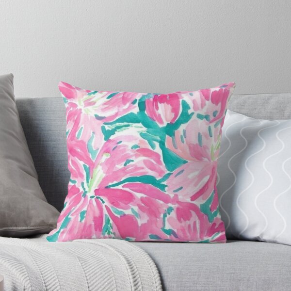 Item preview, Lilly-Inspired Pink and Green Watercolor Floral designed and sold by Eagerly Elementary Music.