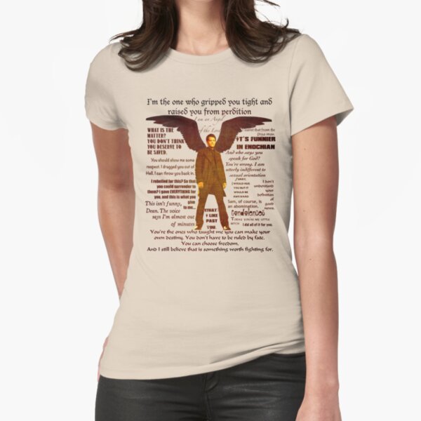castiel t shirt