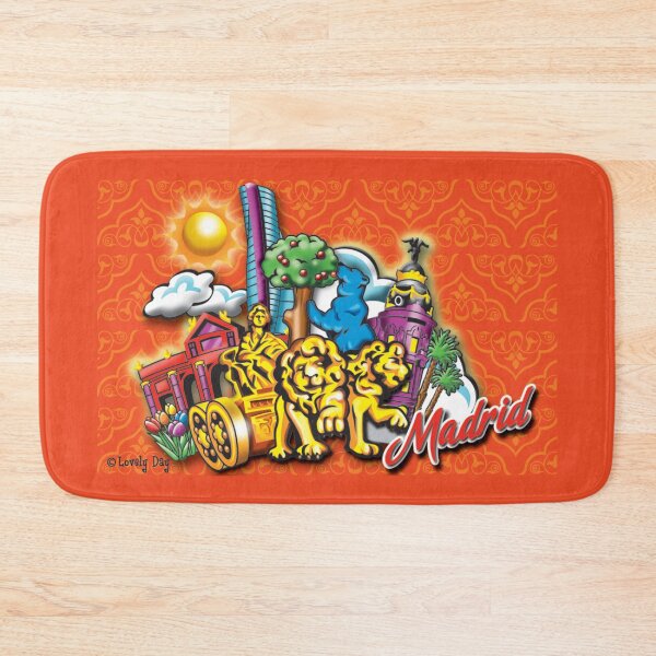 Item preview, Madrid Oso Orange Citrus Famous Lovely Day design designed and sold by Lovely Day.