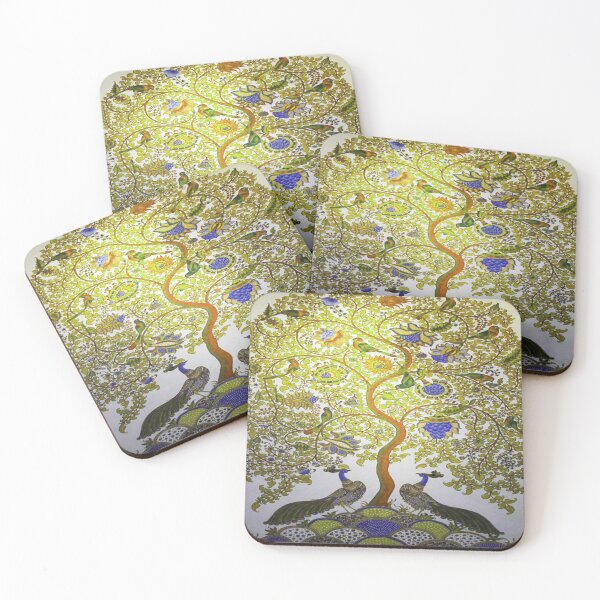 Item preview, Tree of Life 'Kalamkari' painting. designed and sold by digitalgull.