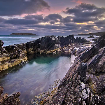 Artwork thumbnail, Jagged Rocks by Oliver Winter