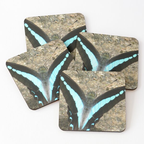 Item preview, Blue Triangle Butterfly - A Closer View designed and sold by Marilyn Harris.