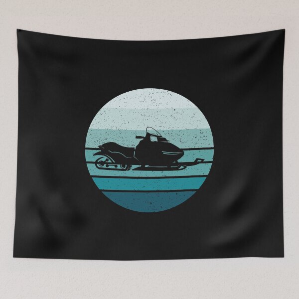 Item preview, Snowmobile Gift Retro Vintage designed and sold by EstelleStar.