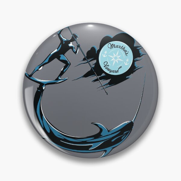 Item preview, Spearfishing fisherman swordfish Martha’s vineyard designed and sold by mirrorimages.