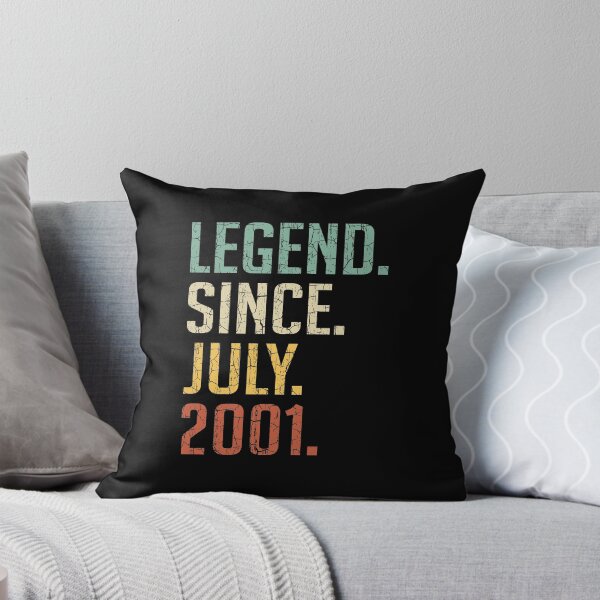 Item preview, Leyenda desde julio de 2001 Regalo de cumpleaños número 19 19 años Vintage Julio de 2001 designed and sold by Takatv.