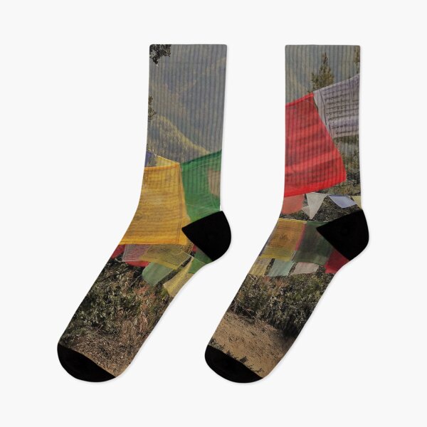 Item preview, Buddhist prayer flags from Bhutan designed and sold by PrakritiPrints.