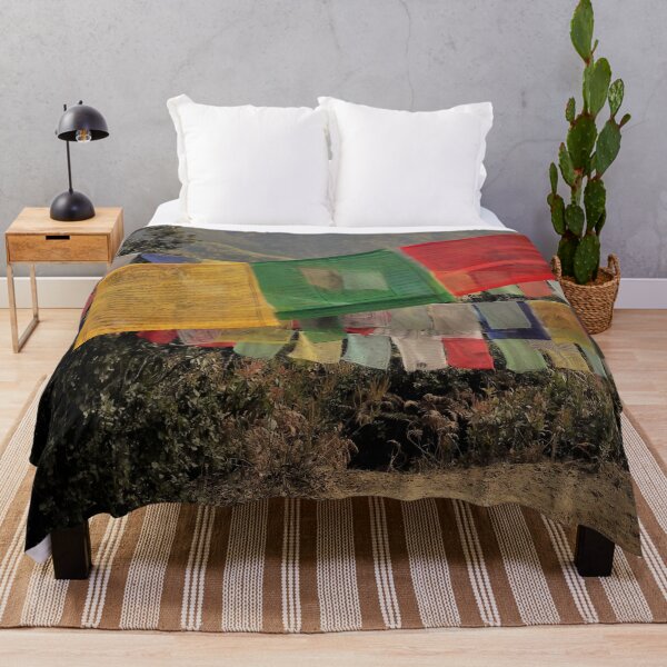 Item preview, Buddhist prayer flags from Bhutan designed and sold by PrakritiPrints.