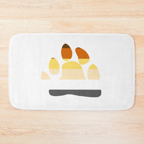 Item preview, Bear paw with bear flag colors designed and sold by DcmBaby.