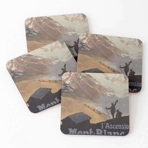 Item preview, Ascension du Mont Blanc designed and sold by stickart-marek.