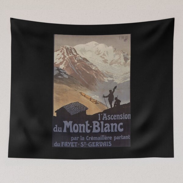 Item preview, Ascension du Mont Blanc designed and sold by stickart-marek.