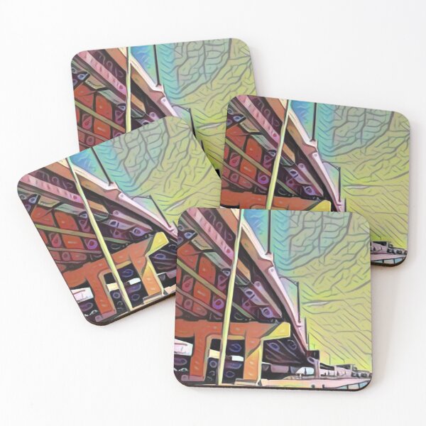Item preview, Highway Bridge Color Art designed and sold by estesphoto.