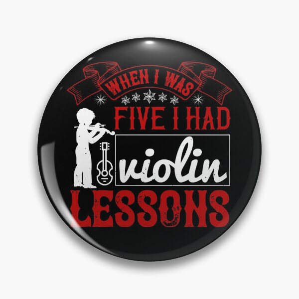 Item preview, When I Was Five I Had Violin Lessons  designed and sold by GoodVibeDesign.