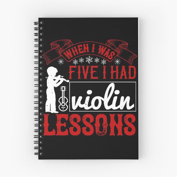 Item preview, When I Was Five I Had Violin Lessons  designed and sold by GoodVibeDesign.