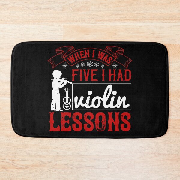 Item preview, When I Was Five I Had Violin Lessons  designed and sold by GoodVibeDesign.