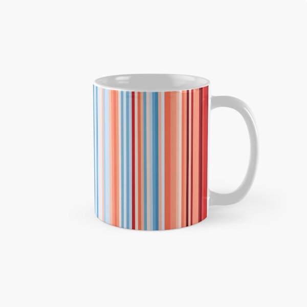 Item preview, Australia climate and global warming temperature stripes for Victoria designed and sold by takver.
