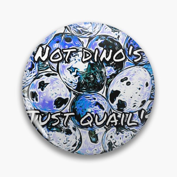 Item preview, Not dino's, just quail's - blue designed and sold by LittleAngy.