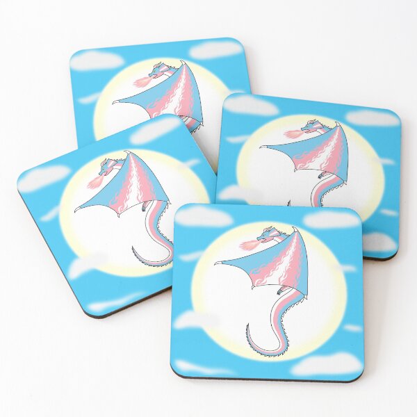 Item preview, Fly With Pride, Dragon Series - Transgender designed and sold by StephOBrien.