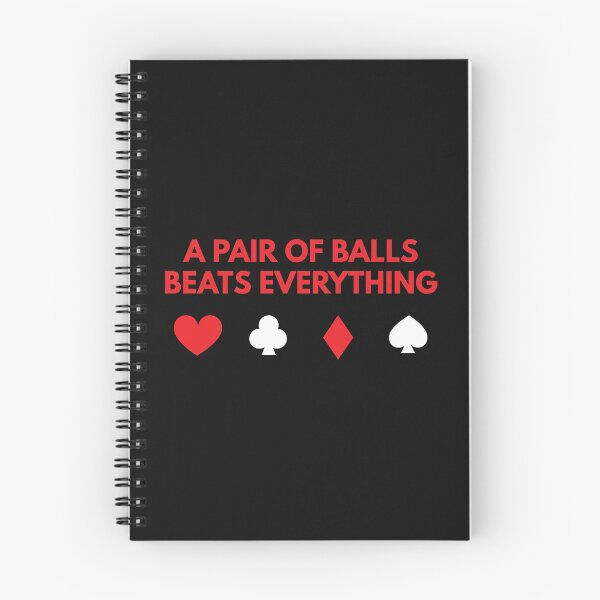 Item preview, Poker Humor - A Pair of Balls Beats Everything designed and sold by EstelleStar.