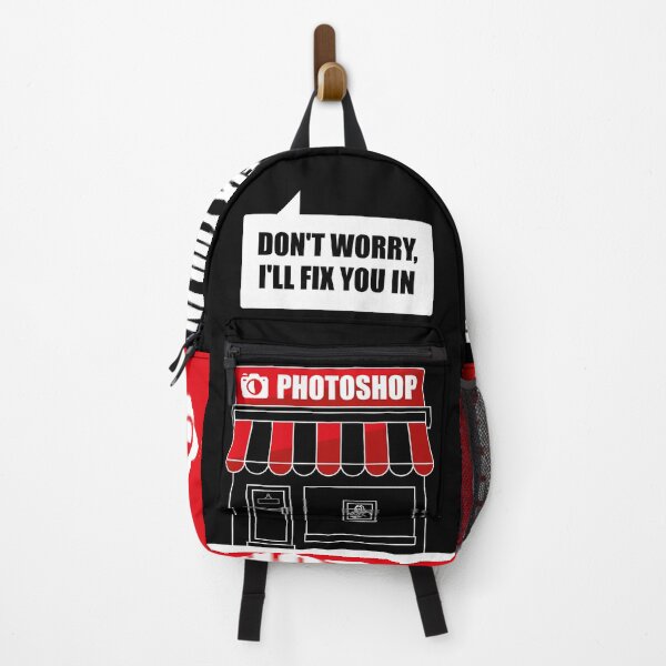 Item preview, Don't worry, I'll fix you in photoshop - Black Edition designed and sold by Amjad. MR.