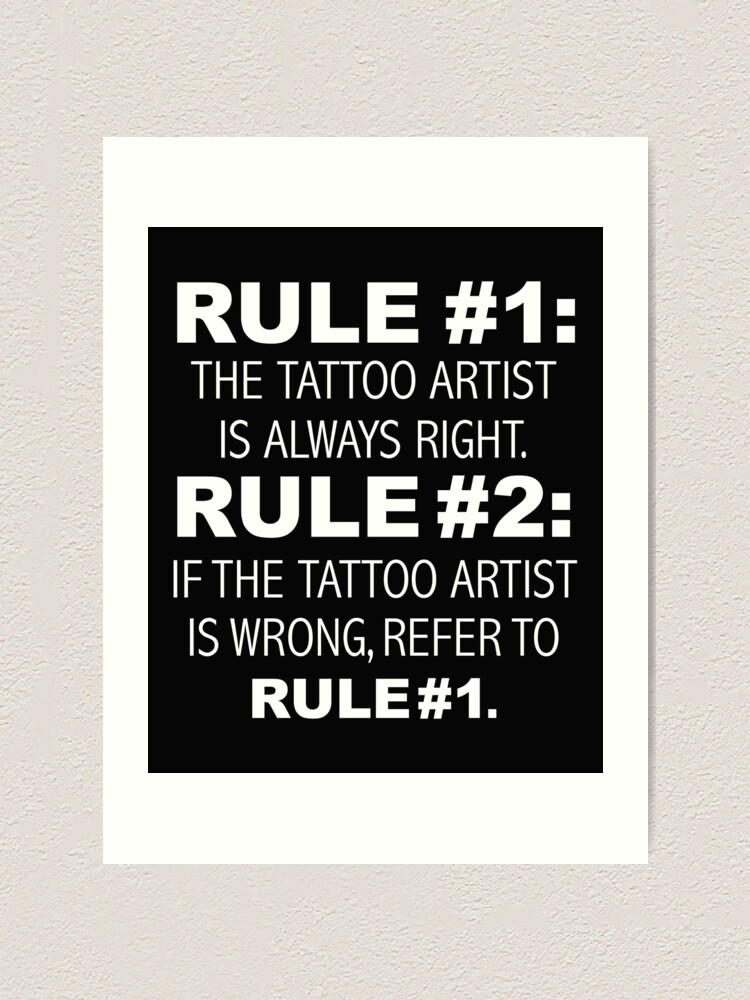 More rules for tattoo parlors?