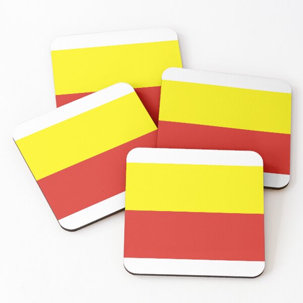 Item preview, Bands Of Red And Yellow designed and sold by FiveRedBats.