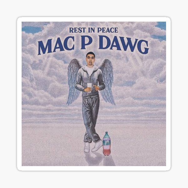 Item preview, RIP Mac P Dawg designed and sold by KushMink.