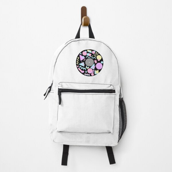 Item preview, "painted" 80s geometric record/vinyl designed and sold by PascalesStuff.