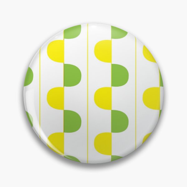 Item preview, Geometric Yellow Green Half Circles designed and sold by Nisha Prabhu.