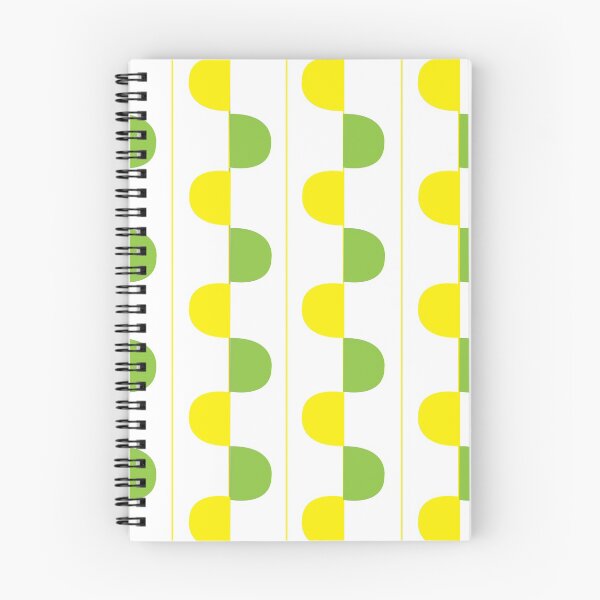 Item preview, Geometric Yellow Green Half Circles designed and sold by Nisha Prabhu.