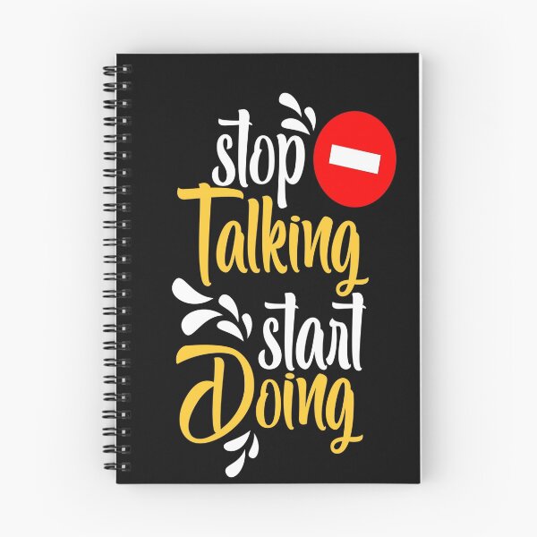 Item preview, Stop Talking start doing designed and sold by chris299.