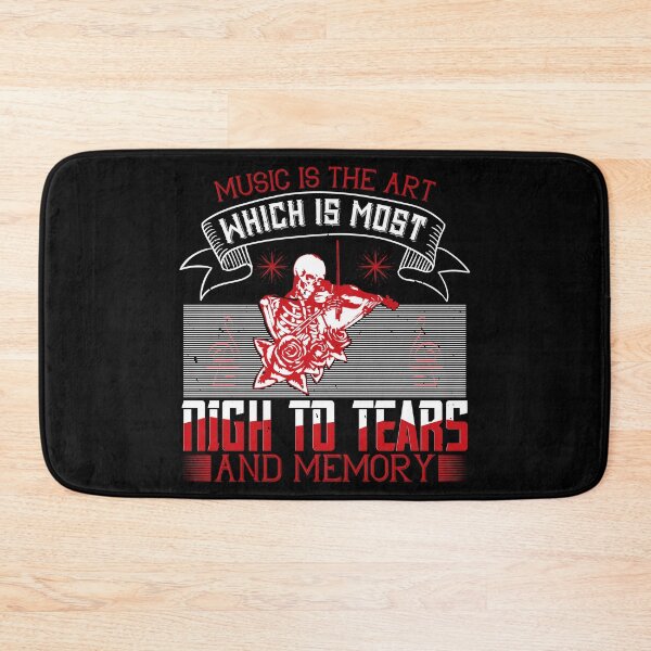 Item preview, Music Is The Art Which Is Most Nigh To Tears And Memory  designed and sold by GoodVibeDesign.