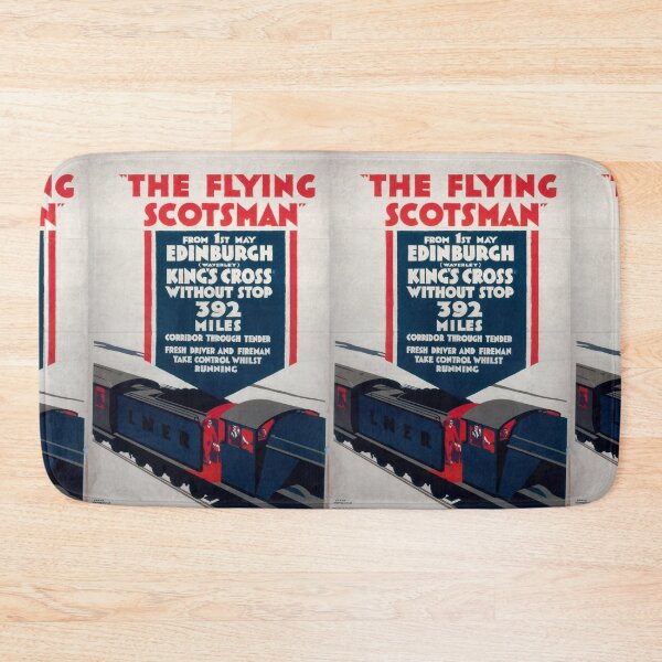 Artikelvorschau, The Flyin Scotsman vintage travel poster entworfen und verkauft von stickart-marek.